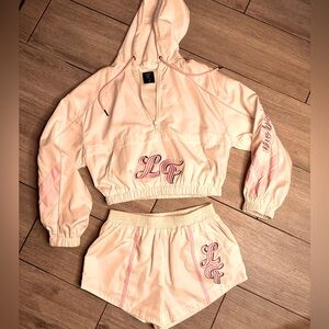 White Short set - size XS